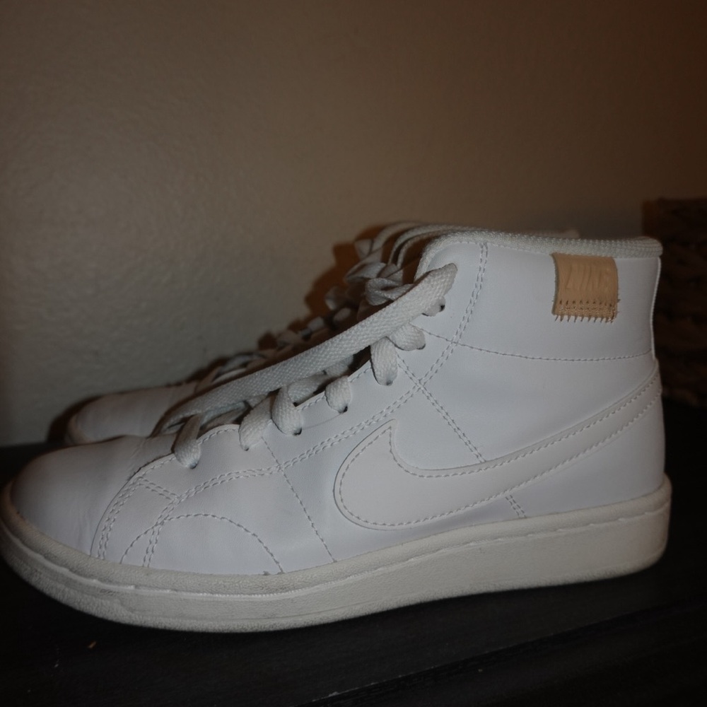 Nike White High-Top Sneakers